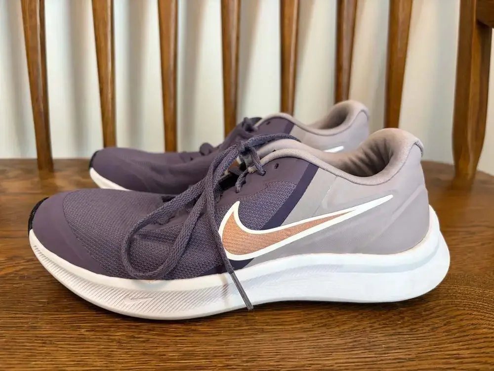 Nike Star Runner 3 GS 'Canyon Purple' Running Shoes (DA2776-501) Girls 4.5